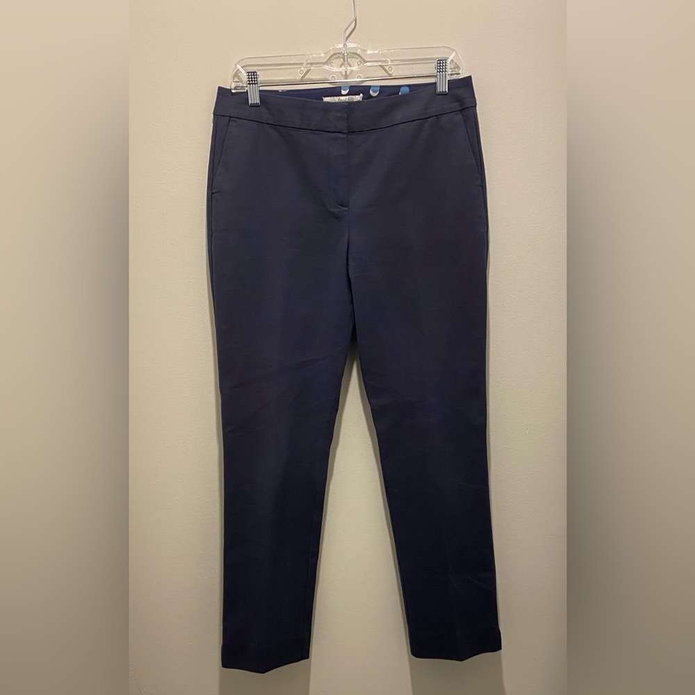 Boden “Richmond” Professional Work Pants Blue Women’s Size 8L Workwear EUC